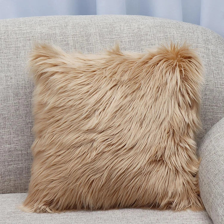 Faux Fur Cushion For Home Decore ( With Filling )