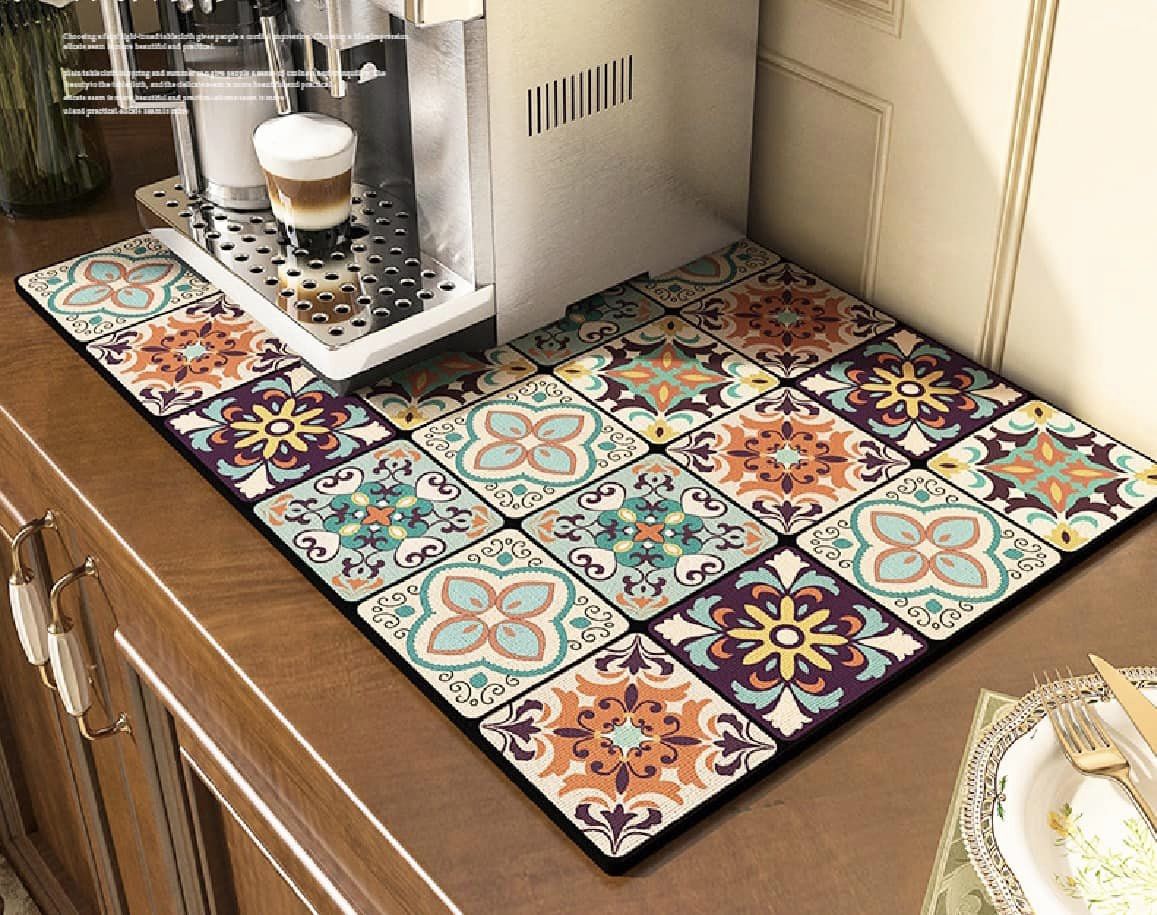 Dish Drying Mats For Kitchen Counter Top Mat