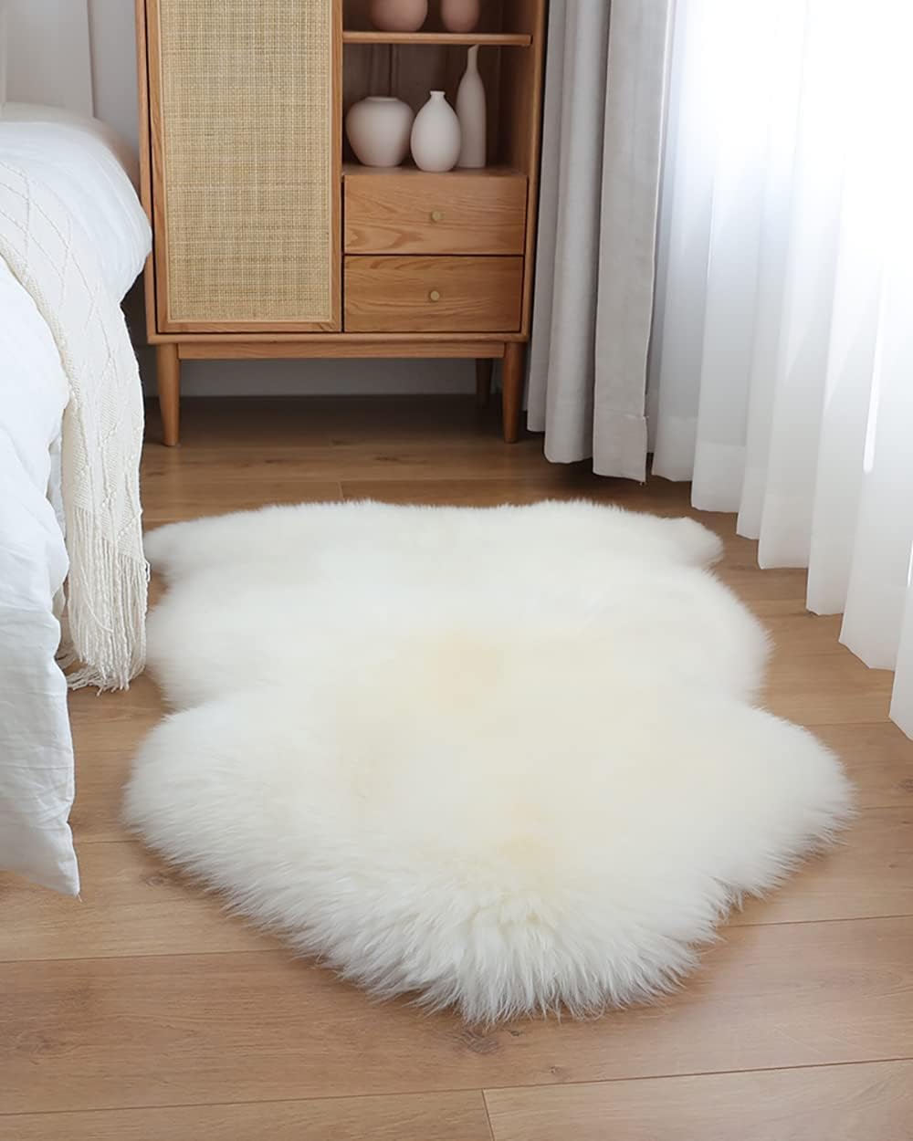 Faux Sheepskin Super Soft, Center Piece ( Rectangle )