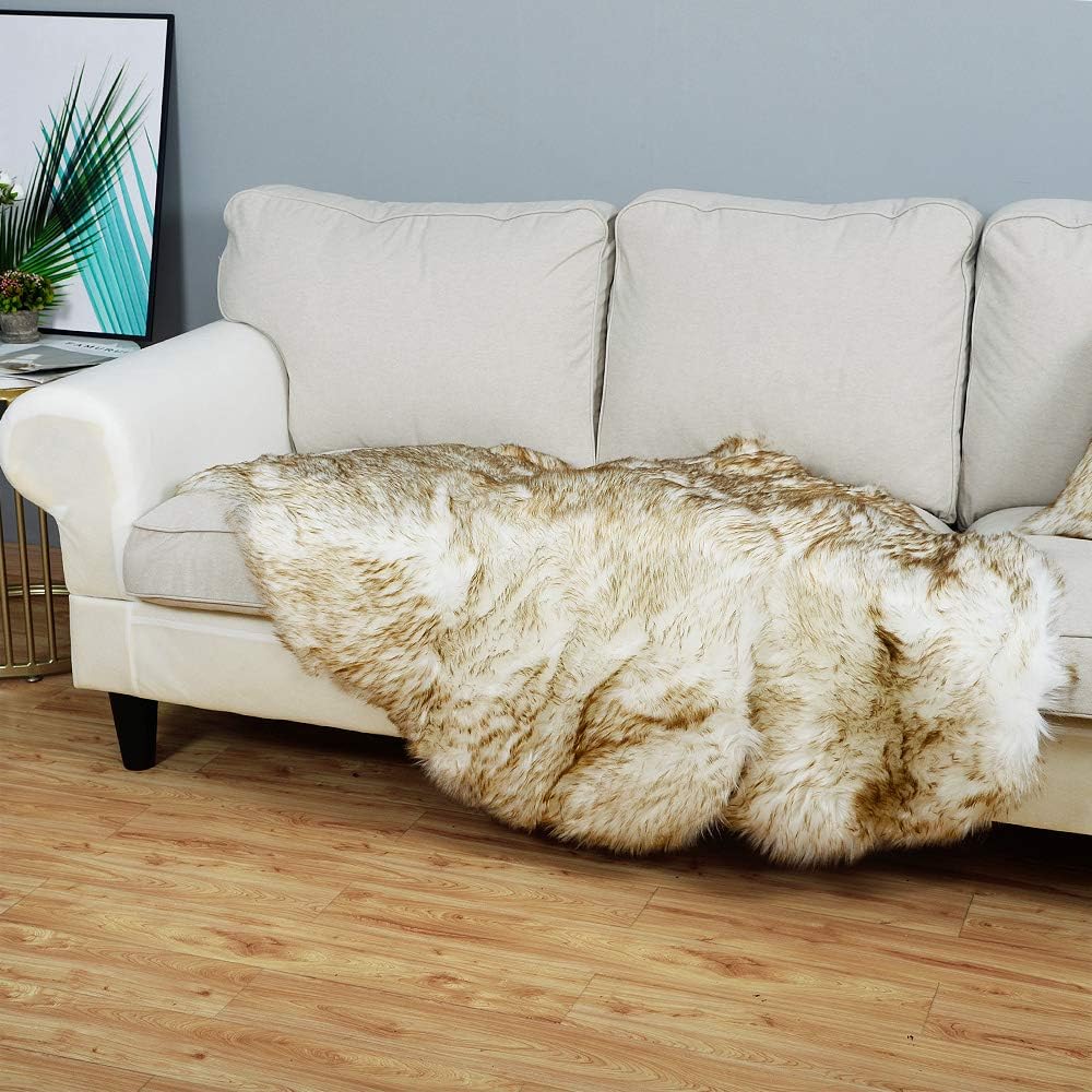 Faux Sheepskin Super Soft, Center Piece ( Rectangle )