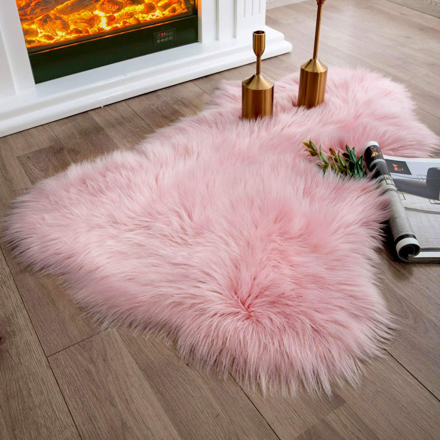 Faux Sheepskin Super Soft, Center Piece ( Rectangle )