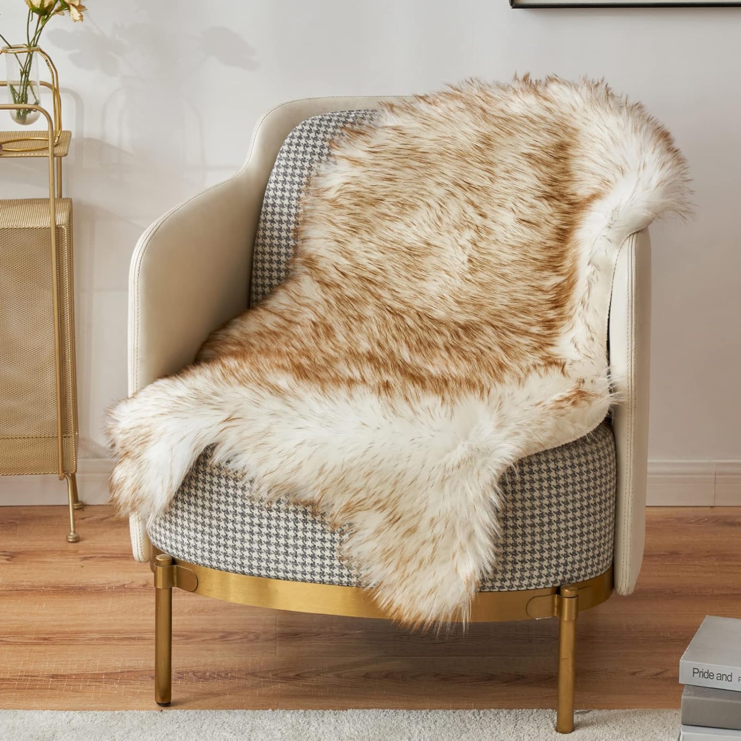 Faux Sheepskin Super Soft, Center Piece ( Rectangle )