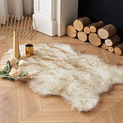 Faux Sheepskin Super Soft, Center Piece ( Rectangle )