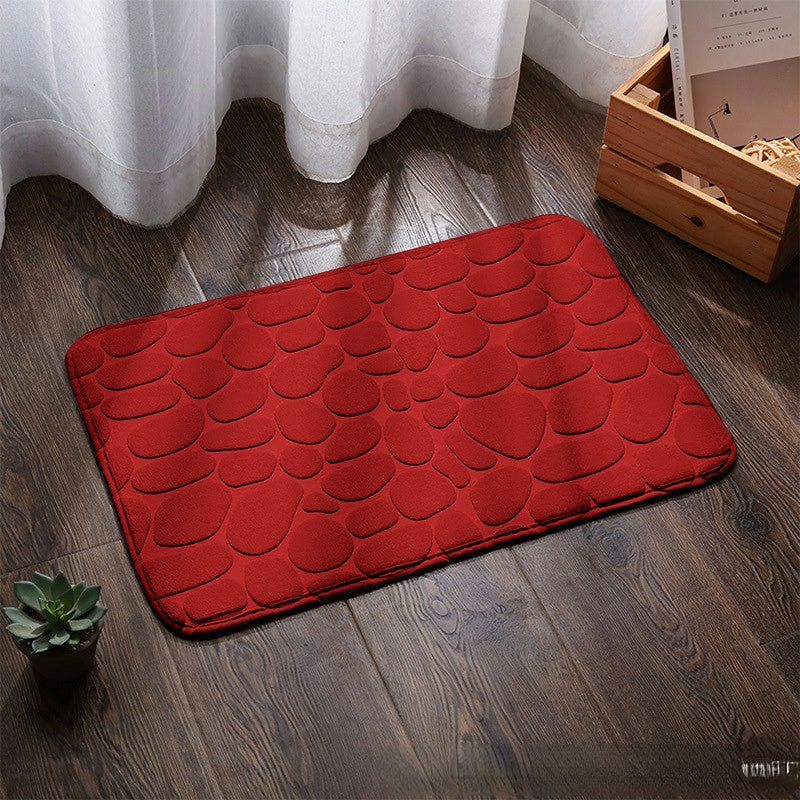 stone Absorbent Floor Mat Non-Slip Foot Mat