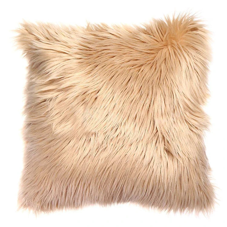 Faux Fur Cushion For Home Decore ( With Filling )