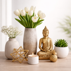 home decor items showpieces flower vase decorative products india