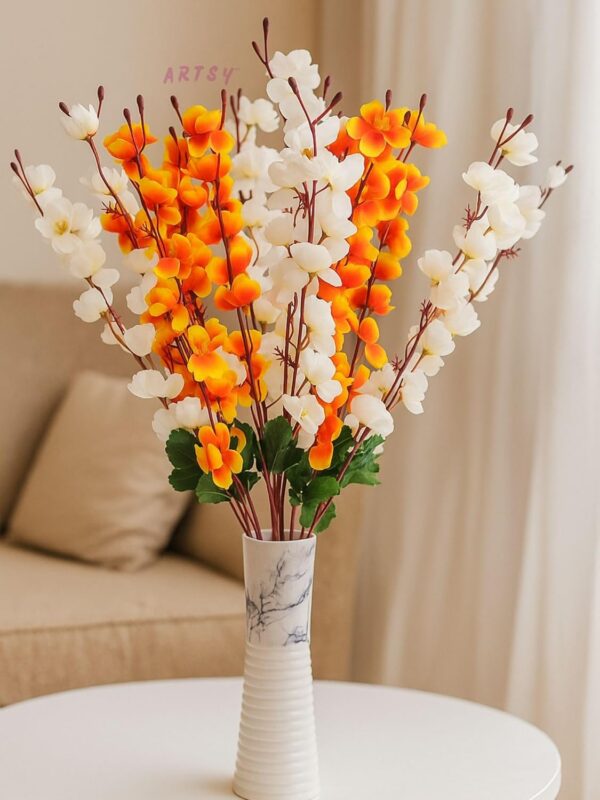 Artificial Cherry Blossom Flowers – Best 2pcs Decor Set