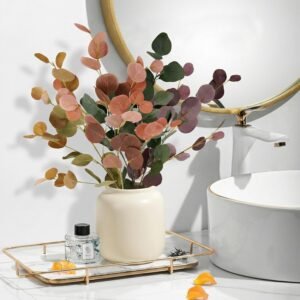 premium artificial eucalyptus flowers for home decoration