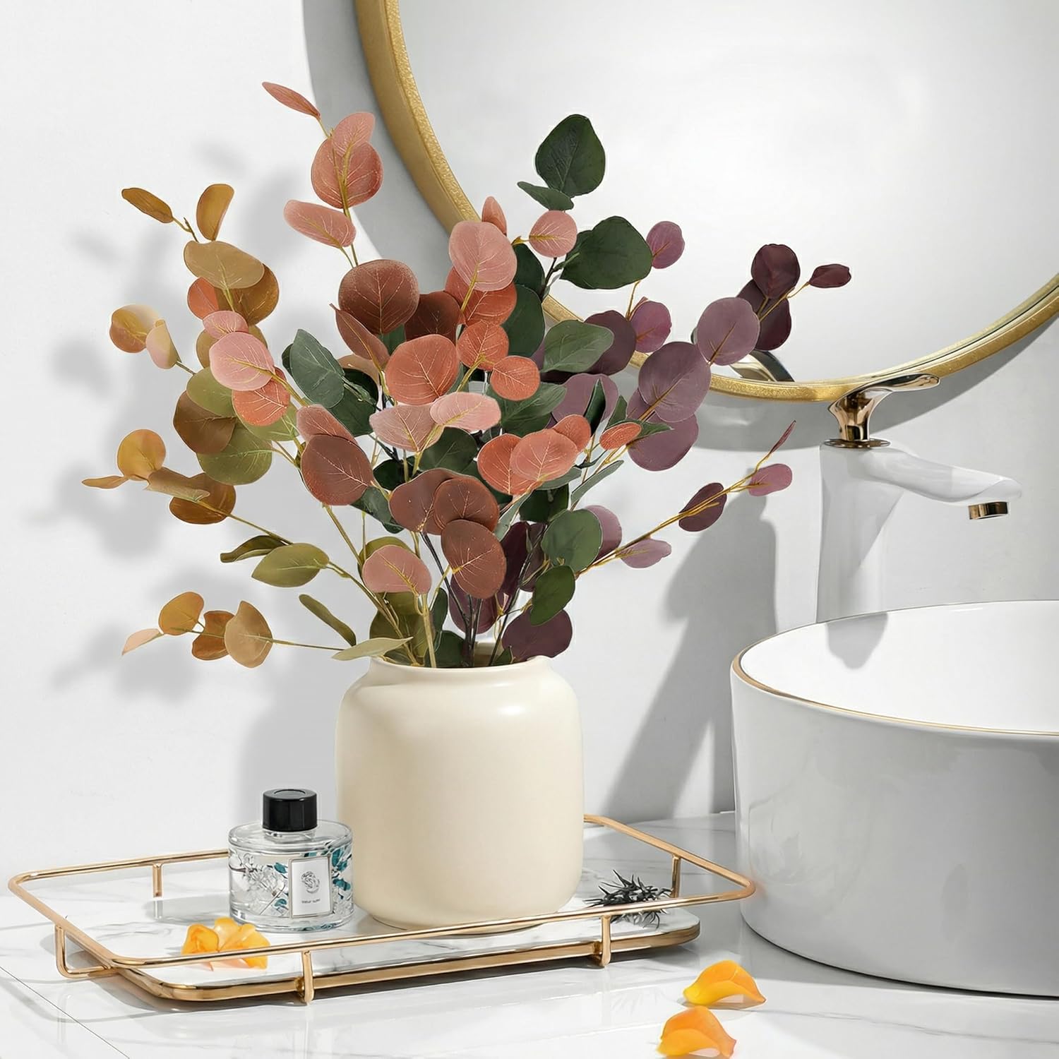 premium artificial eucalyptus flowers for home decoration