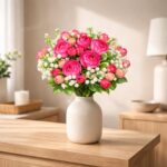 Artificial Peony Flower Bunch – 7 Best Premium Home Decor