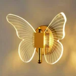 Butterfly Wall Light LED 3 Color Lamp for Living Room