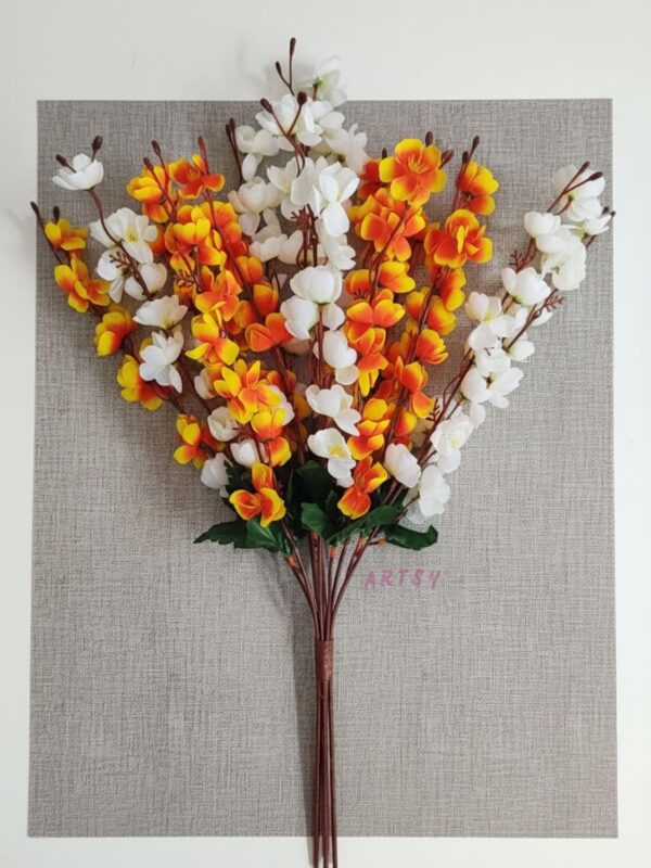 Cherry blossom artificial flowers for gift and interior decoration India