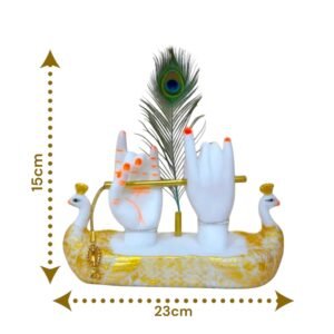 Krishna hands idol decorative figurine for gifting
