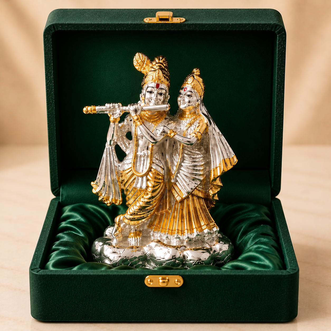 Divine Radha Krishna Statue for Positive Energy