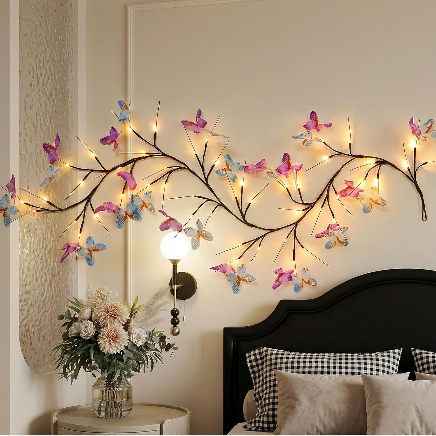 Flexible LED Branch Light for Living Room Decoration