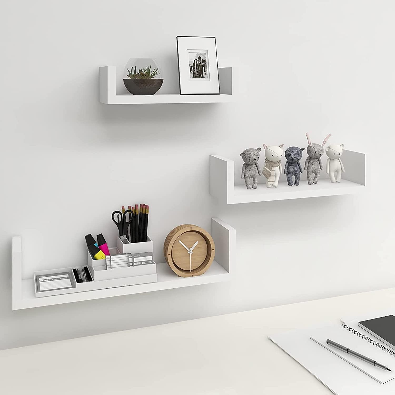 floating wall shelf india in living room wall decor setup