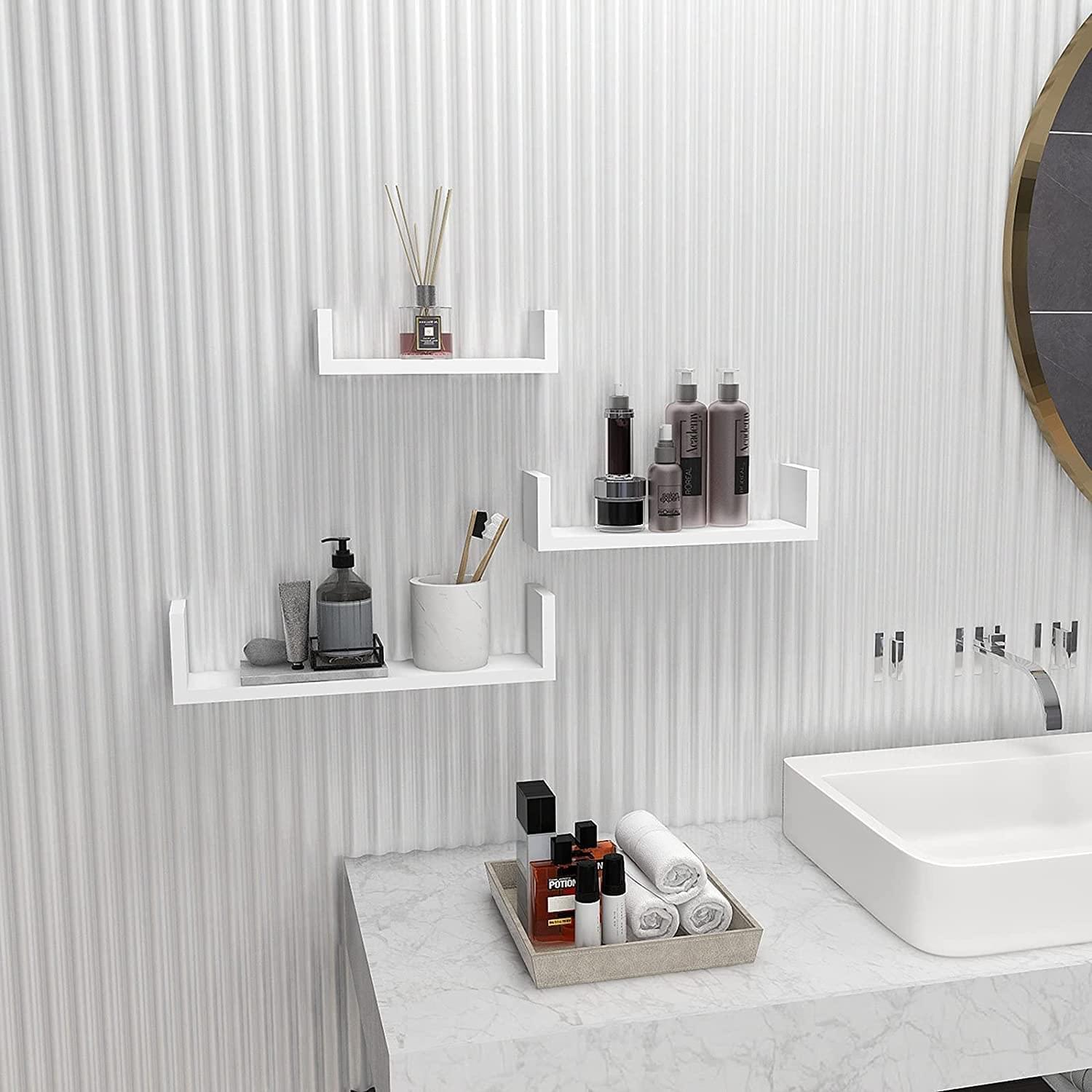 floating wall shelf india for storage books plants decoration